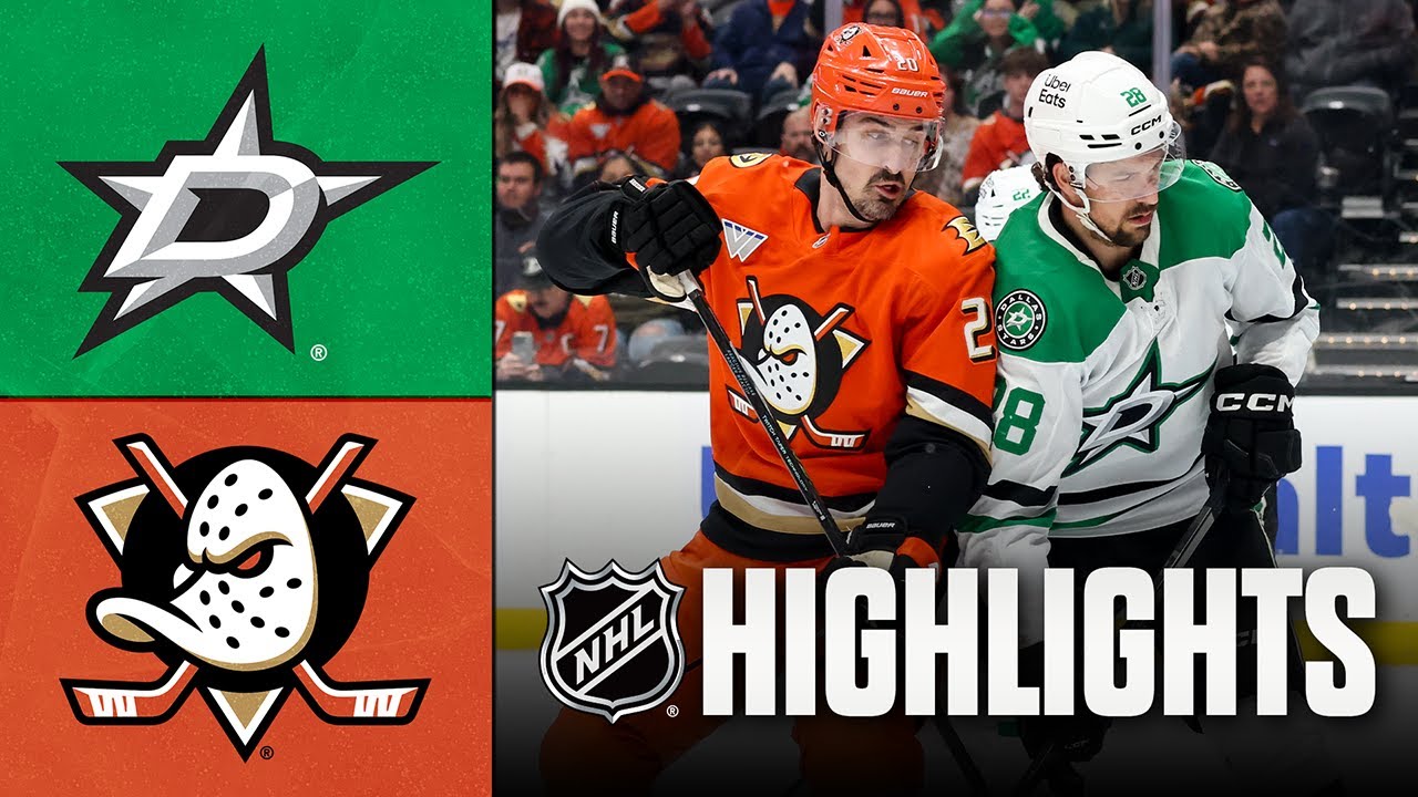 Stars vs. Ducks | NHL Highlights | January 13, 2026