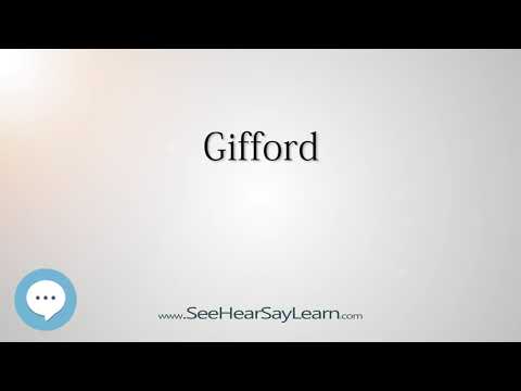 Gifford (How to Pronounce Cities of the World)💬⭐🌍✅