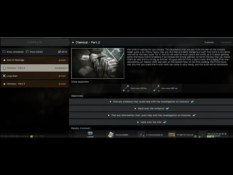 Tarkov how to get into Dorm 220 for Chemical part 2 quest