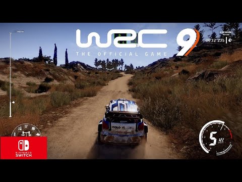 WRC 9 The Official Game Nintendo switch gameplay