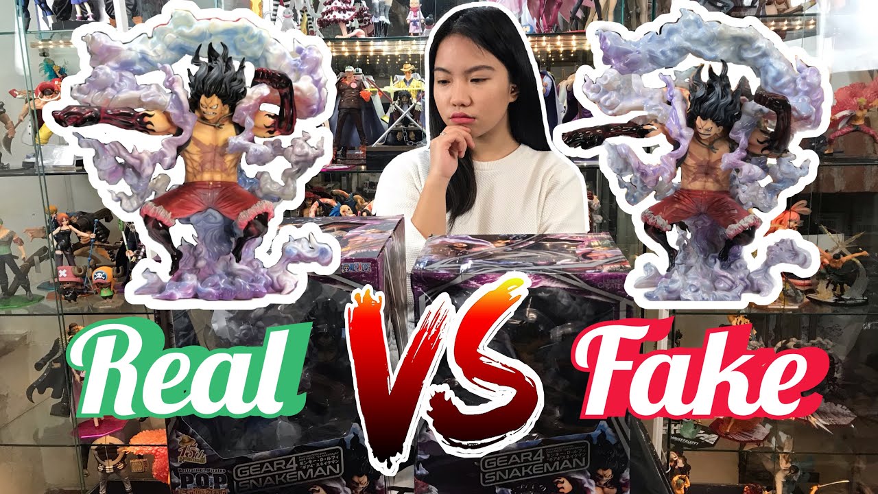 REAL VS FAKE !! | GEAR4 SNAKEMAN | ONE PIECE | P.O.P |