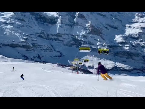 2021 Grindewald Kleine Scheidegg with brand new V-Bahn