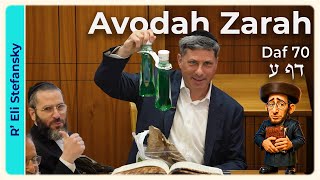 דף יומי עבדה זארה דף 70 מאת ר' אלי סטפנסקי