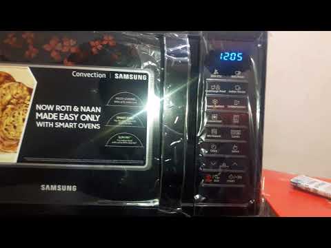 How to use samsung 28 liter convection microwave full demo m...