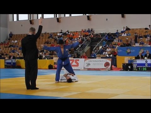 Cadet European Judo Cup Berlin 2016 Quarter-Final -60 kg Lo A Njoe (NED) - Grigalashvili (GEO)