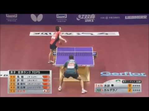 WTTC 2015 Highlights: CALDERANO Hugo BRA vs MIZUTANI Jun JPN (R 64)