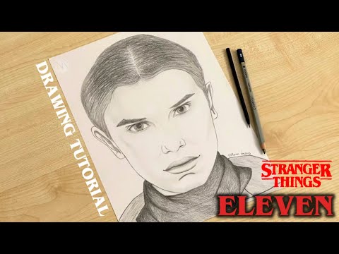 How to draw Stranger Things 5 characters / How to draw Eleven from Stranger Things season 5