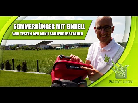 Warum Sommerdünger  |  Einhell Schleuderstreuer  |  Vergleich Einhell Wolf  |  Dünger ausbringen