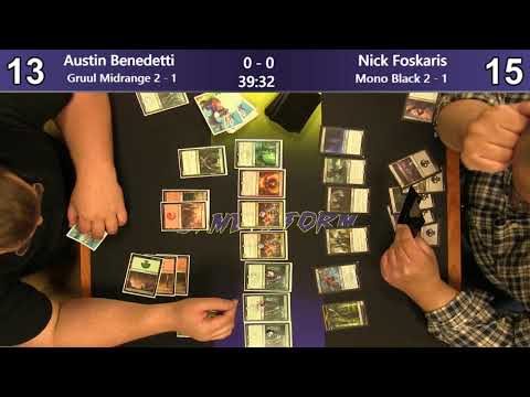 Austin Benedetti (Gruul Midrange) vs Nick Foskaris (Mono Black) - Friday Night Standard 5/31/19