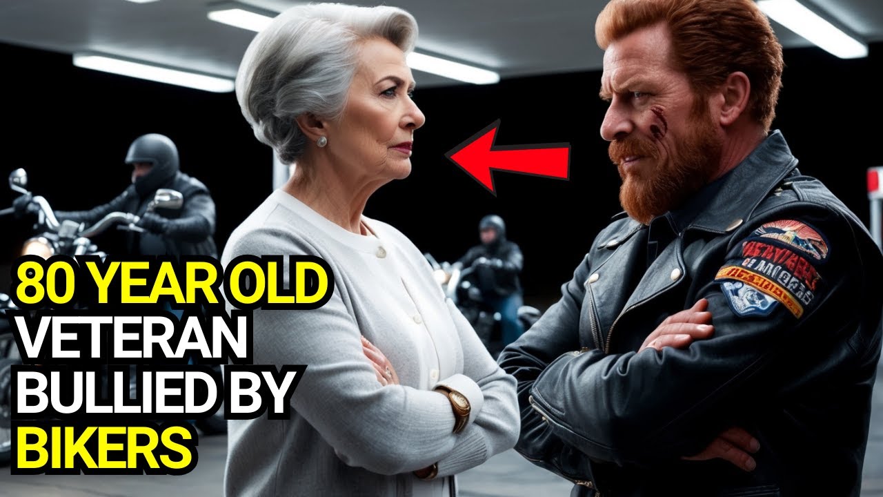 80 Year Old Veteran Bullied By Bikers, Until She Makes a Call That Changes Everything