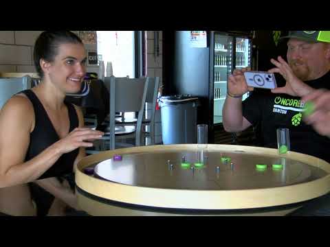 Crokinole at Oncore Brewing!