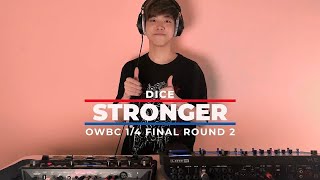 Download lagu DICE | TheFatRat 'Stronger' Remix (OWBC 2020 1/4 Final Round 2) // Loopstation Beatbox mp3