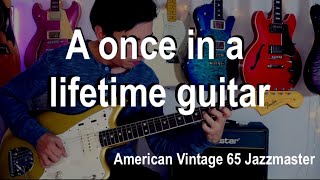 Video thumbnail for The unsellable guitar... Fender American Vintage 65 Jazzmaster. by Audiomo Music