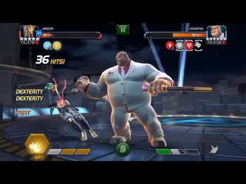 Aegon 5/65 vs Kingpin Act 6.1.4 Boss 78 Hits One Shot! ~ Marvel Contest of Champions