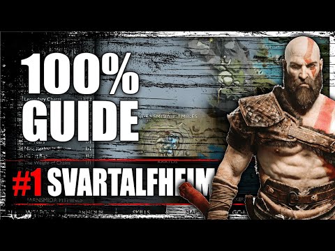 Svartalfheim 100% Completion Guide (God of War Ragnarok 100% Walkthrough Part 1)