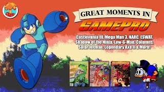 Great Moments in GamePro: Mega Man III, Castlevania III, DuckTales, NARC & More! - Defunct Games