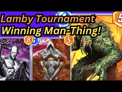 This Tournament Winning Man-Thing Deck Is Wild - Marvel Snap