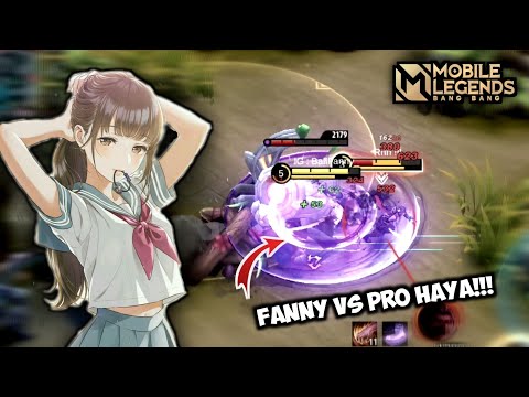 WIN STREAK 60× MEET PRO HAYA!! GAME PLAY FANNY MONTAGE - Mobile Legends