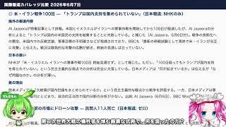 【報道格差】海外で大騒ぎなのに日本が黙殺したニュース 7選【2026/06/07】