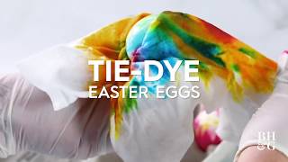 Tie-Dye Easter Eggs with Paper Towel | Made by Me | Better Homes & Gardens