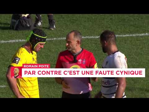 TOP 14 - J7 : Saïd Hirèche dit à l'arbitre que c'est lui le fautif