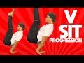 HOW TO DO the 'V Sit' 🤸 Gymnastics & Calisthenics Progression