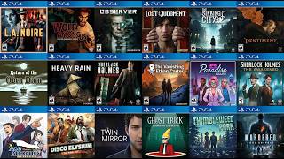 Top 20 Best PS4 DETECTIVE Games (Updated 2026)