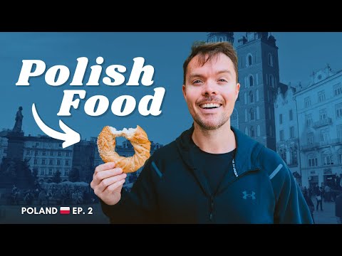 Trying TRADITIONAL POLISH Food in Kraków Poland!