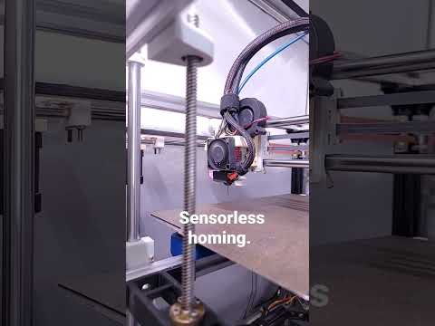 sensorless homing. bttskr mini e3v3. klipper firmware