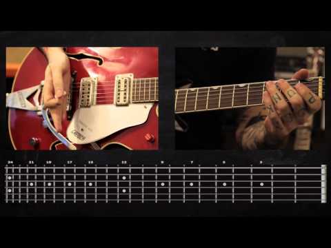 Sasha Rock'n'Roll guitar lessons- Dead Kennedys (Holiday In Cambodia) видео урок №1 tutorial