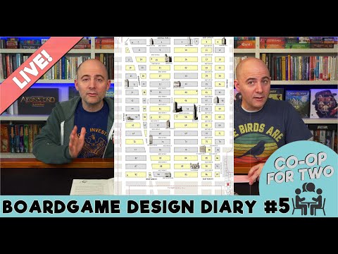 Mystery Boardgame Development Live Design Diary # 5 (High&Low)