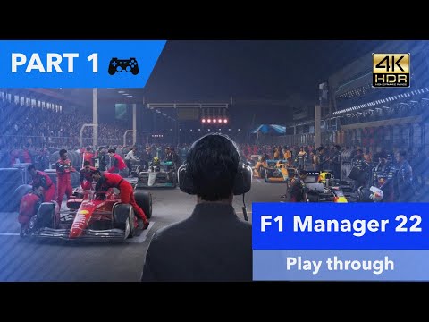 F1 Manager 22 Career Mode Part 1