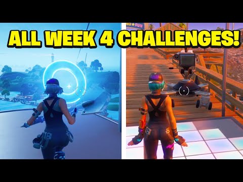 ALL Week 4 Challenges Guide! - Fortnite Chapter 2 Season 3