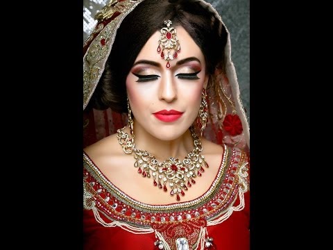 Classic Modern Asian Bridal Makeover by Fahmida Ashiq - #Look 5