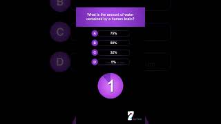 What is the amount of water contained by a human b