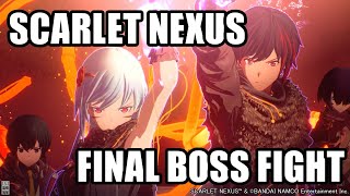 【PC版スカーレットネクサス】ラスボス戦 ネタバレ注意【SCARLET NEXUS】