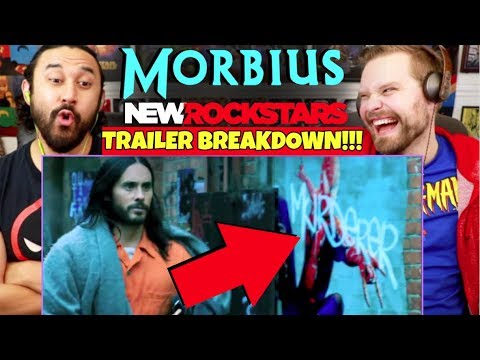 MORBIUS Trailer Breakdown! Spider-Man Easter Eggs & Details You Missed - REACTION!!!