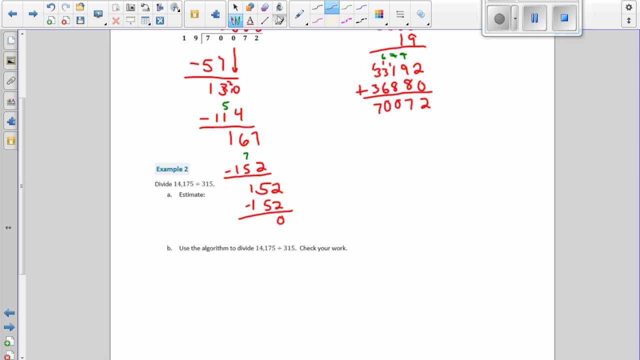 Math 6 Module 2 Lesson 13 Video