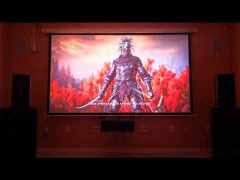 DIY 家庭影院 LG AU810PB ARC connect Denon x4000, control 5 speakers Player Elden ring video game trailer