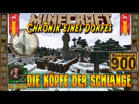 Minecraft #900-Chronik eines Dorfes- Die Köpfe der Schlange [HD+Deutsch]