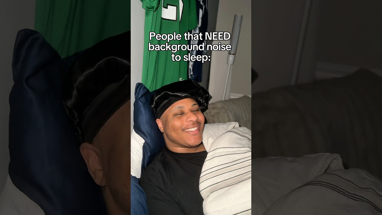 People That NEED Noise to Sleep 🤣 #shorts