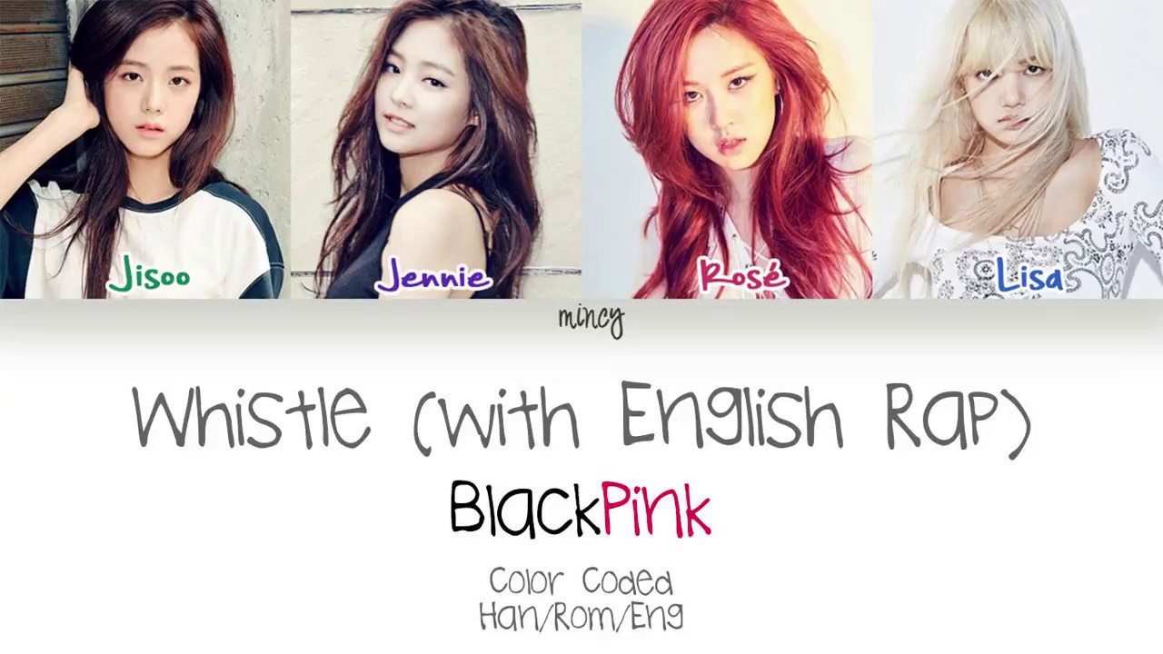  English Version dan kasetnya di Toko Terdekat Maupun di  iTunes atau Amazon secara legal p1nkyy.blogspot.com  Blackpink Whistle English Version