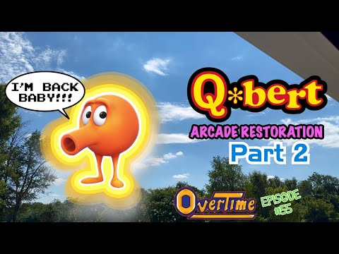 BACK TO LIFE! 🩺 ❤️‍🩹 Q*bert arcade restoration part 2: power supply, harness, monitor, & main PCB