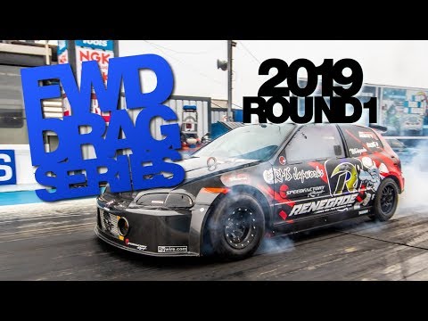 Round 1 2019 FWD Drag Series -  Santa Pod Raceway
