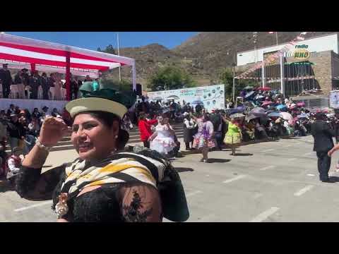 #Tarata | Con desfile rinden homenaje por los 101 años de su reincorporación al Perú
