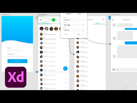 Getting Started in XD: Designing a Messenger App | Adobe Creative Cloud