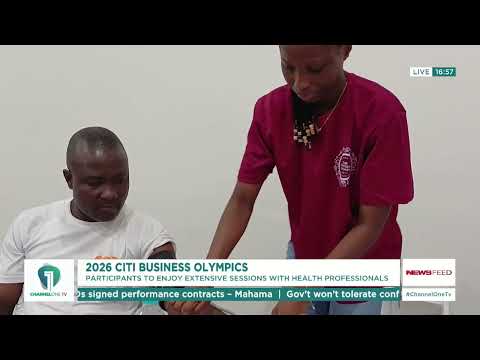 Citi Business Olympics : Health Professionals to Offer Wellness Tips