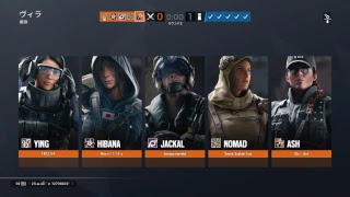 Rainbow six生配信　スランプ中