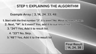 Download the video "Title: Evaluation of Finding Even value in array in Terms of Time and Space Complexity"