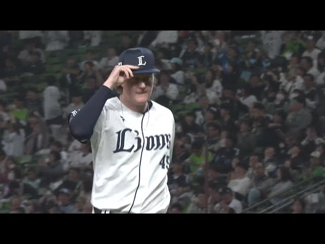 【9回表】火消し成功!! ライオンズ・ウィンゲンター 一打先制ピンチの場面で仕事を果たす!! 2025年6月3日 埼玉西武ライオンズ 対 東京ヤクルトスワローズ